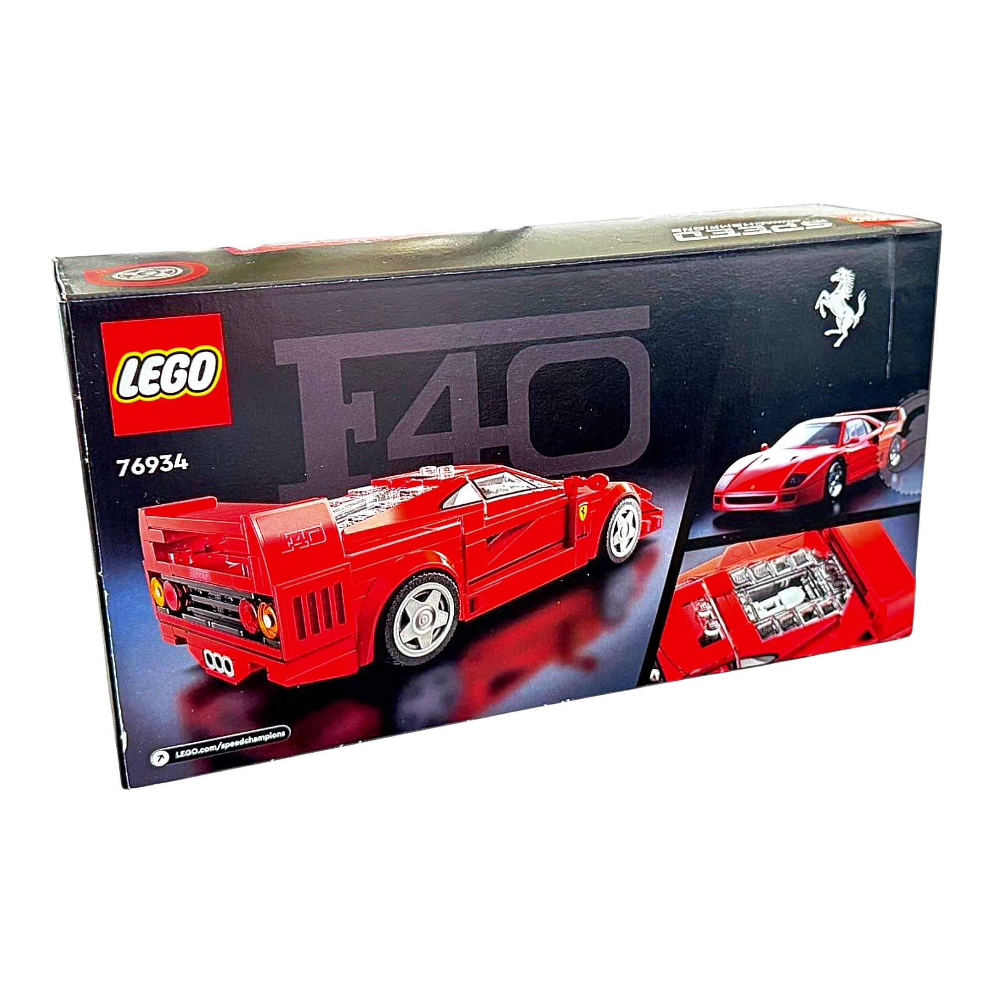 LEGO Speed Champions 76934 Ferrari F40 – Rennwagen Sportwagen Set