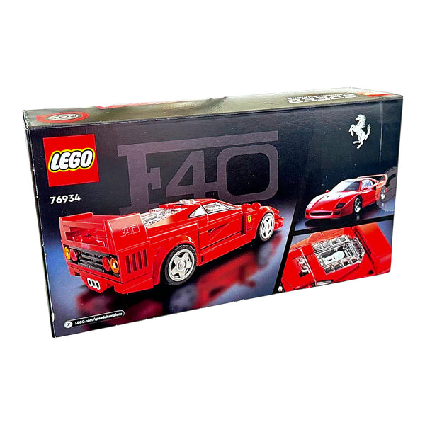 LEGO Speed Champions 76934 Ferrari F40 – Rennwagen Sportwagen Set