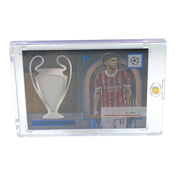 Christian Pulisic AC Milan – Topps Museum Collection 24/25 – Momentous Materials Patch Card /75