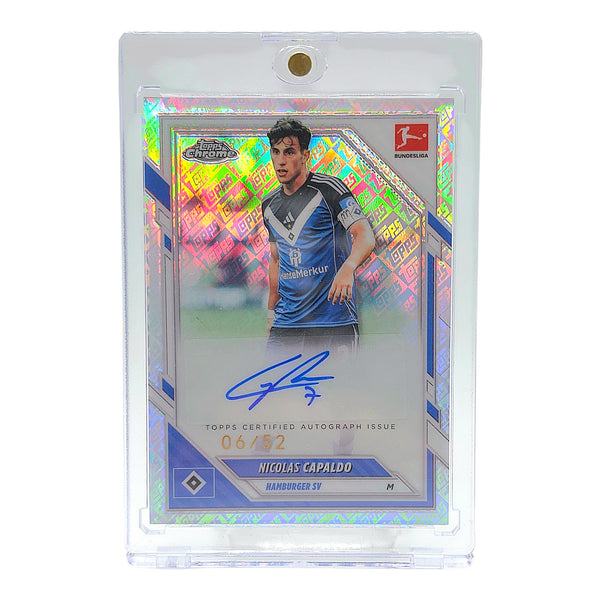 Topps Chrome Bundesliga HSV 25/26 Nicolas Capaldo Autogramm 06/52