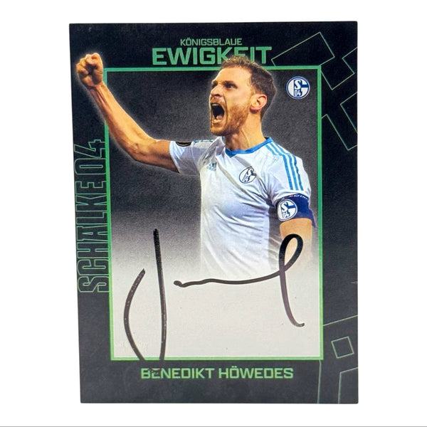 Ultimate Dropz Schalke 04  Benedikt Höwedes ON-CARD Auto /50 Königsblaue Ewigkeit