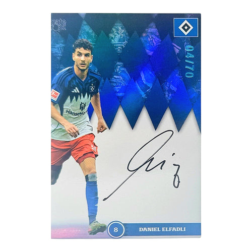 Daniel Elfadli - Ultimate Dropz - On Card Auto 04/70 limitiert - HSV