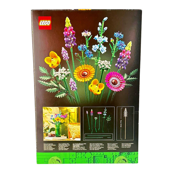 LEGO Icons 10313 Wiesenblumenstrauß – Botanical Collection – Kunstblumen Deko Set