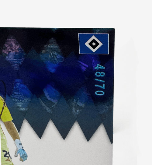 Daniel Peretz On Card Auto 48/70 limitiert Ultimate Dropz Hsv Karte - Ones