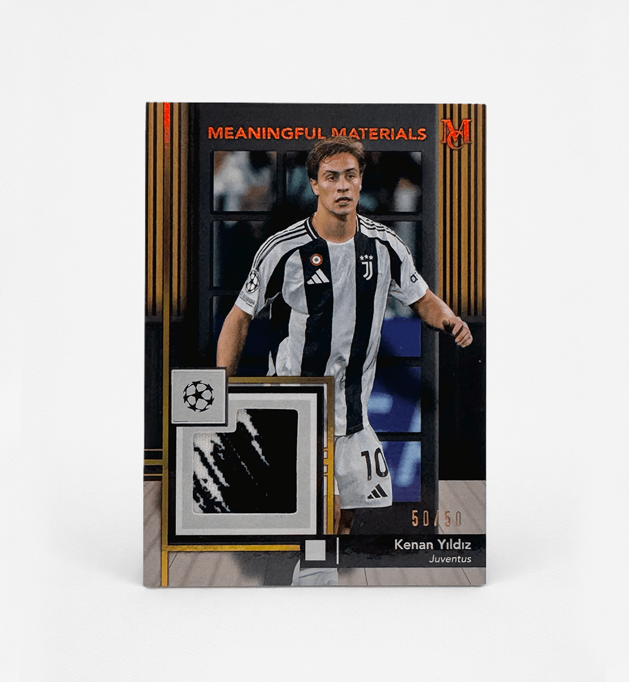 Kenan Yıldız Patch Trading Card – Meaningful Materials – Limitiert 50/50 – Last Print - Ones