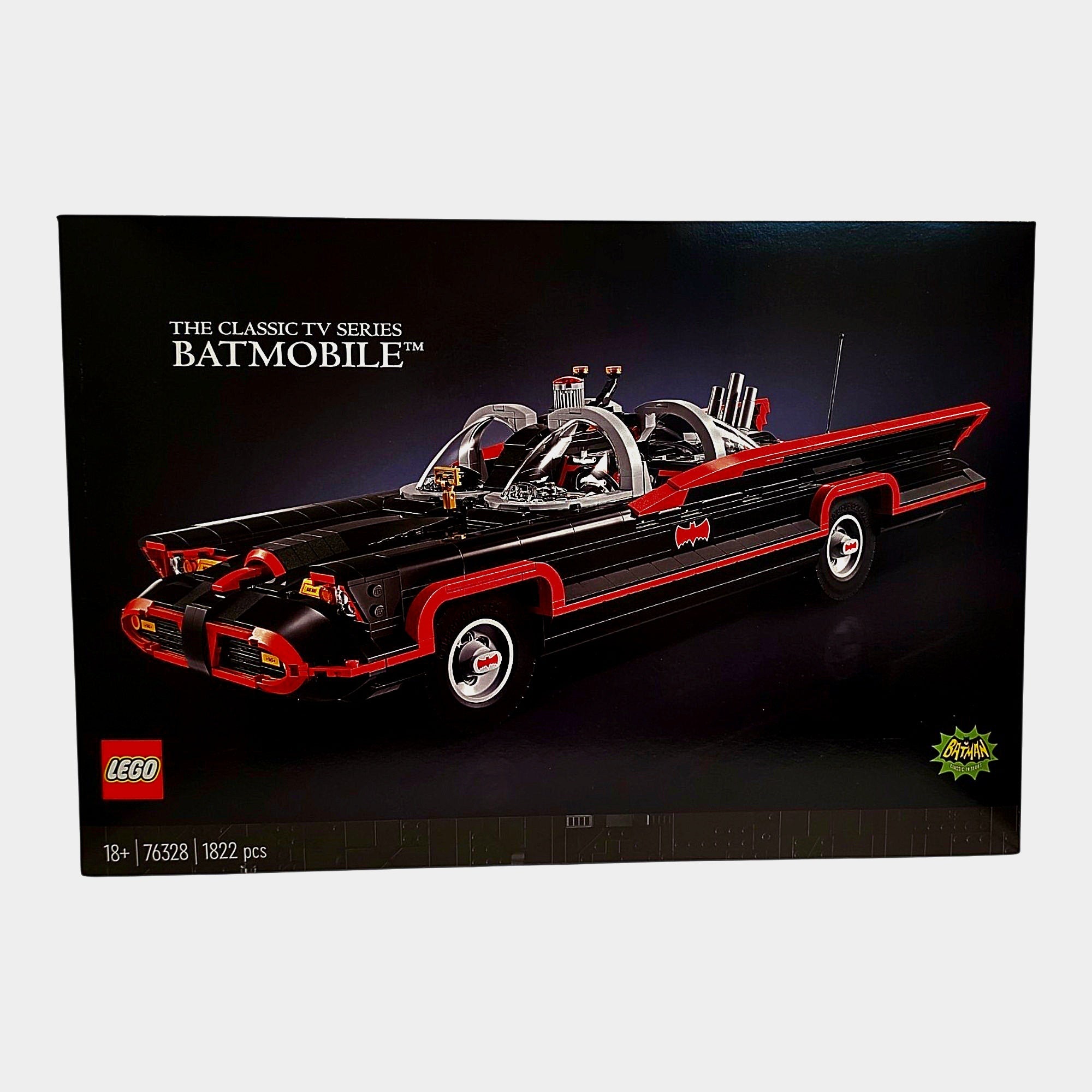 LEGO DC Batman Classic TV Batmobile 76328 Sammlerset Frontansicht
