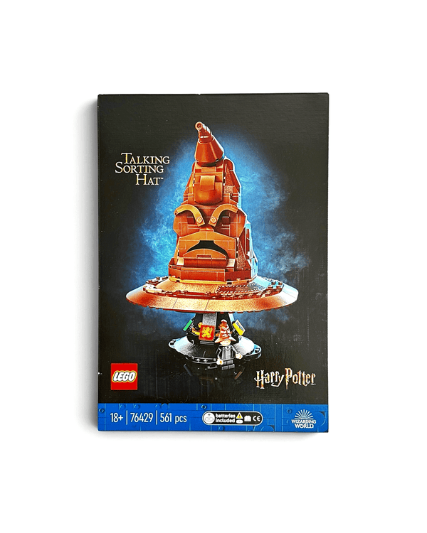 LEGO Harry Potter 76429 Sprechender Hut mit Soundfunktion aufgebaut