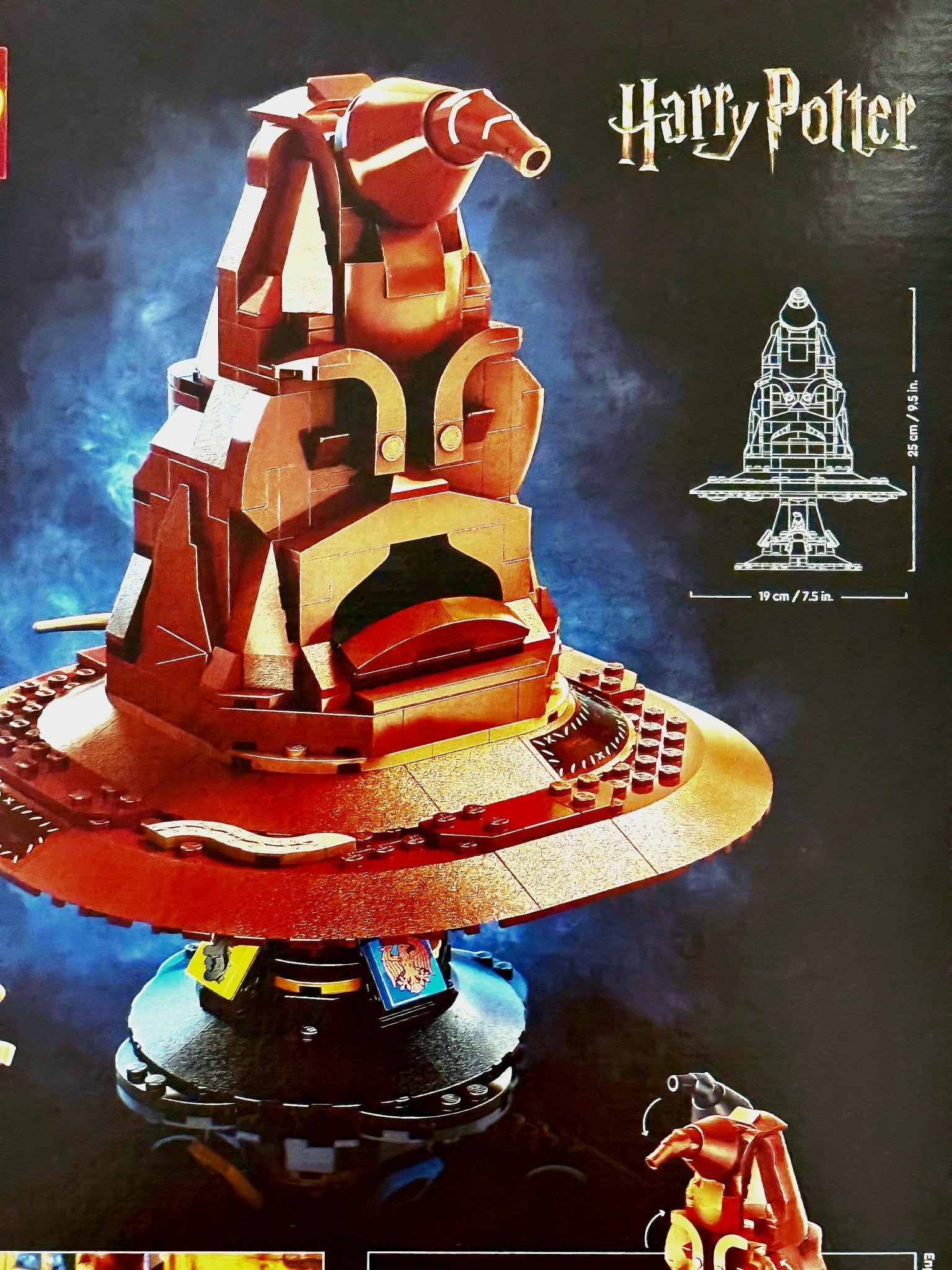 LEGO Harry Potter 76429 Sprechender Hut mit interaktiver Sprachfunktion