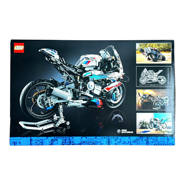 LEGO Technic BMW M 1000 RR 42130 mit authentischen Motorrad Rückseite