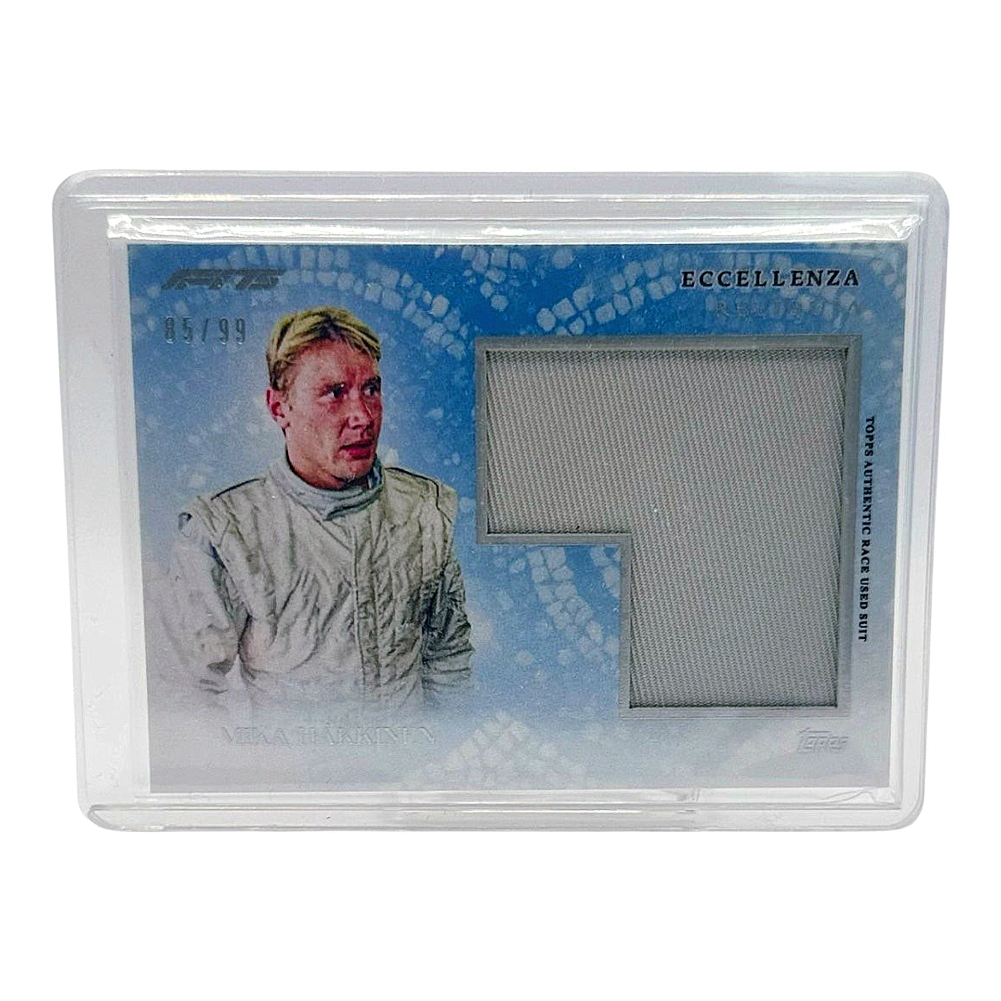 Mika Häkkinen F1 Eccellenza Memorabilia Patch Karte /99
