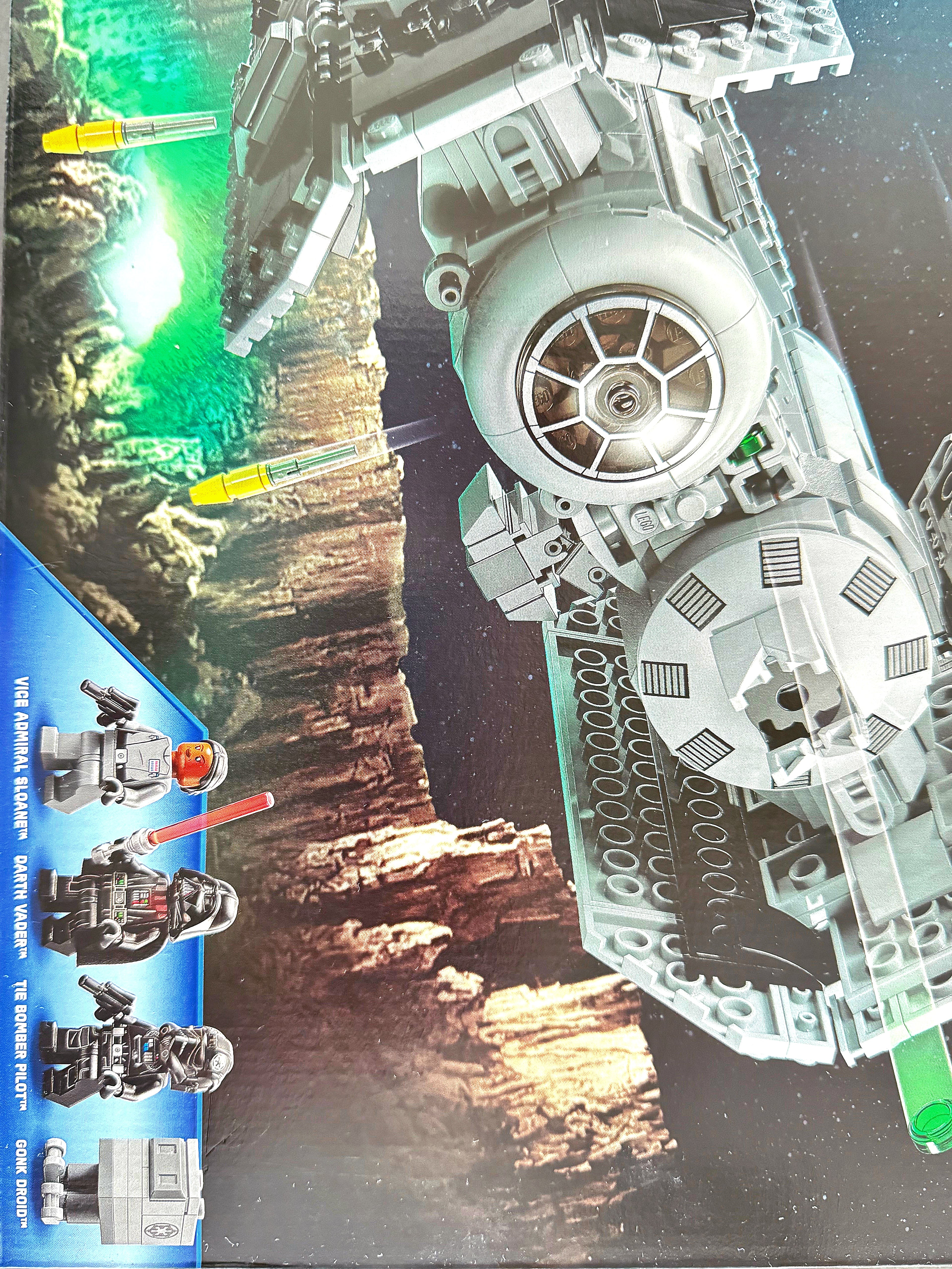 LEGO Star Wars 75347 TIE Bomber – Raumschiff Modellbausatz mit Darth Vader