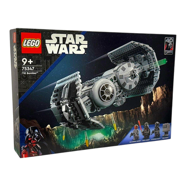 LEGO Star Wars 75347 TIE Bomber – Raumschiff Modellbausatz mit Darth Vader