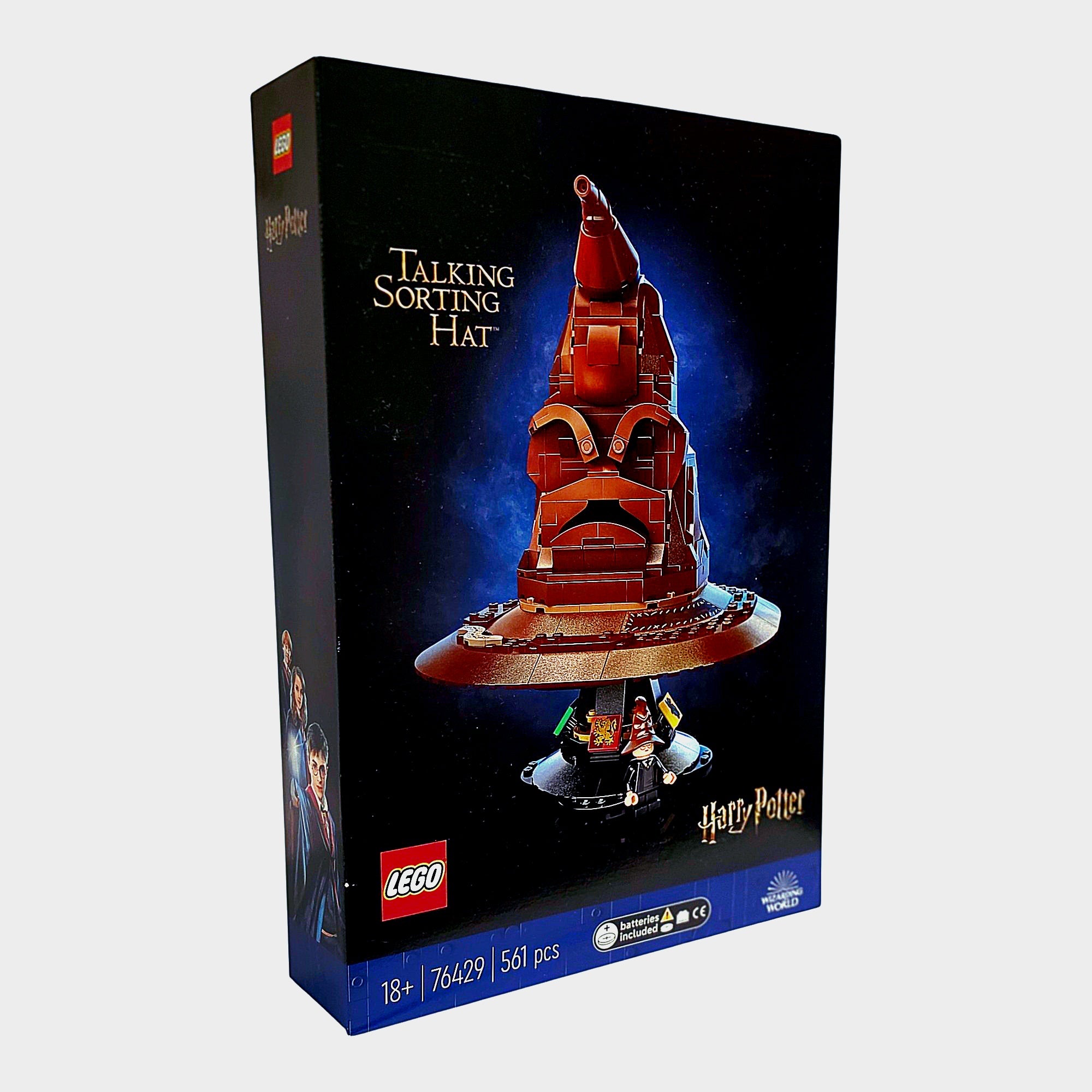 LEGO Harry Potter Sprechender Hut 76429 Talking Sorting Hat Hogwarts 18+ Set
