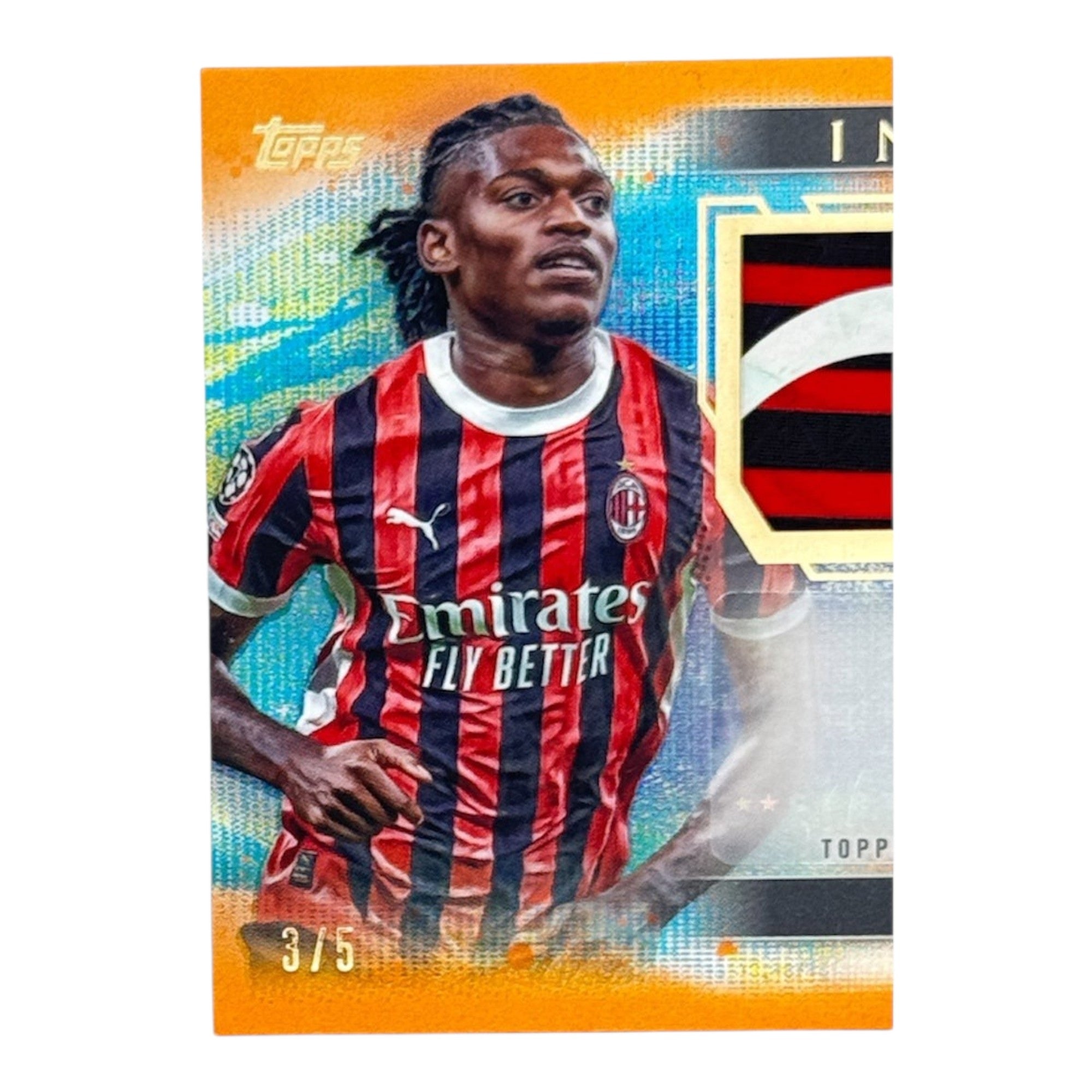 Topps Inception Rafael Leao Patch/ Auto 2/5 limitiert  Ac Mailand