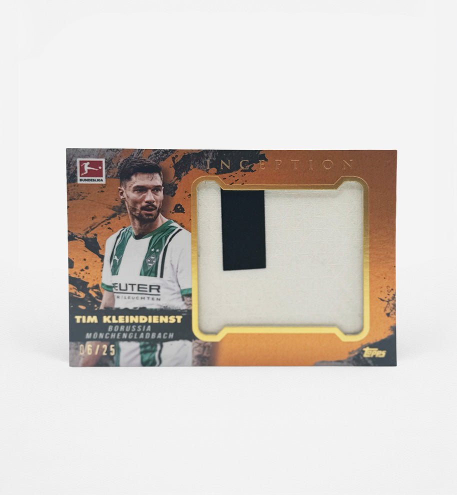 Tim Kleindienst Trading Card 06/25 Topps Inception Patch Borussia Mönchengladbach - Ones