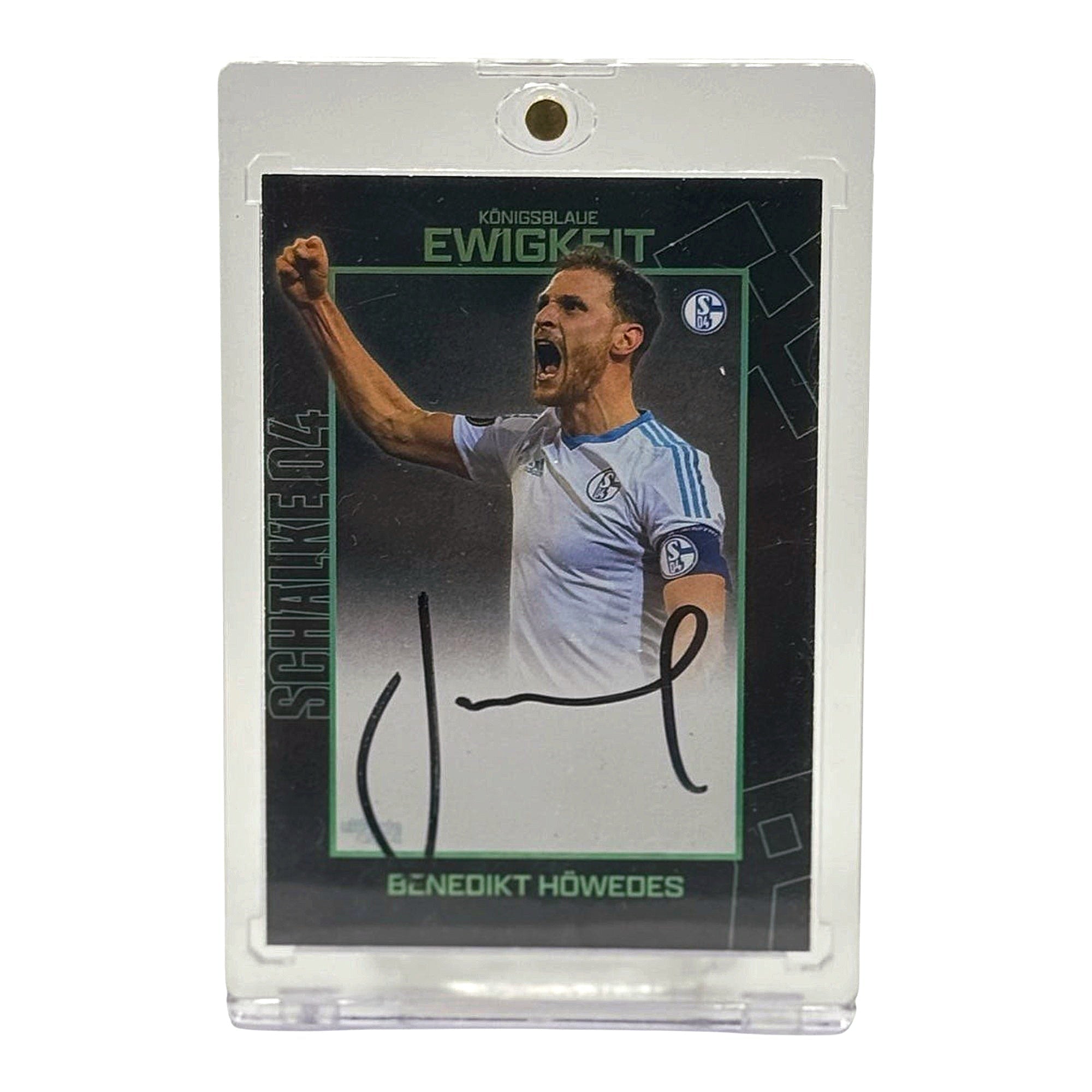 Benedikt Höwedes On-Card Auto /50 Ultimate Dropz Königsblaue Ewigkeit Schalke 04