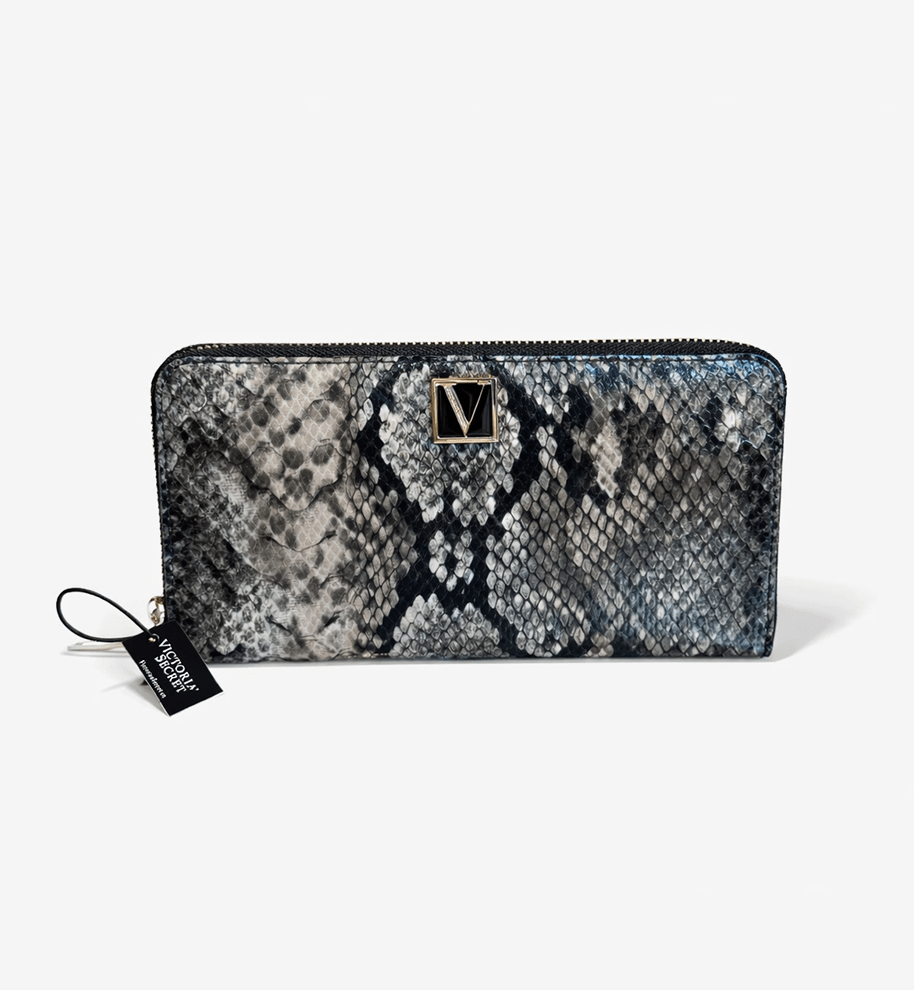 Victoria’s Secret Damen Geldbörse in Schlangenoptik.
